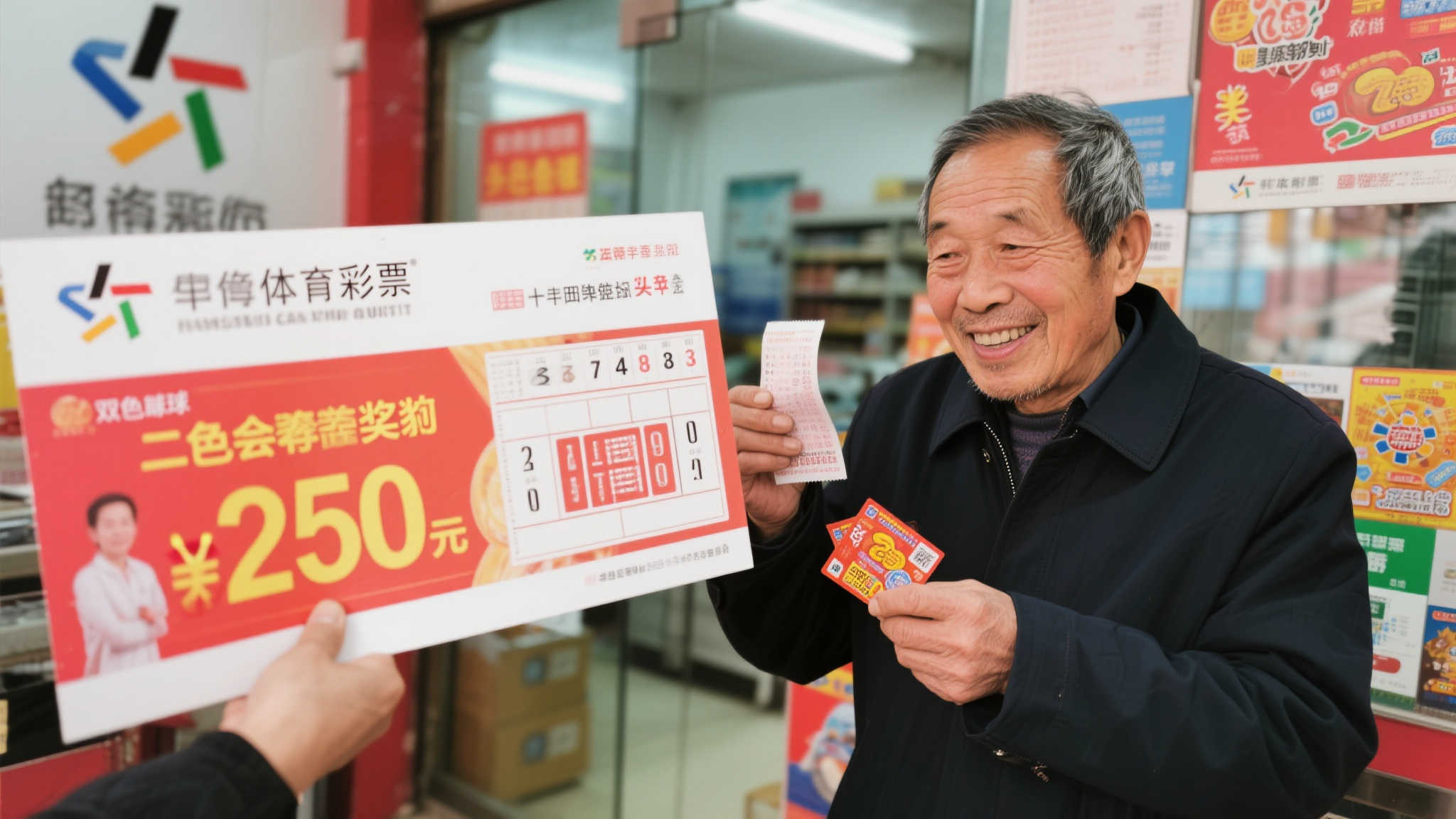 老彩民随手刮彩票中百万大奖,多次确认难掩惊喜 老彩民随手刮彩票中百万大奖,多次确认难掩惊喜