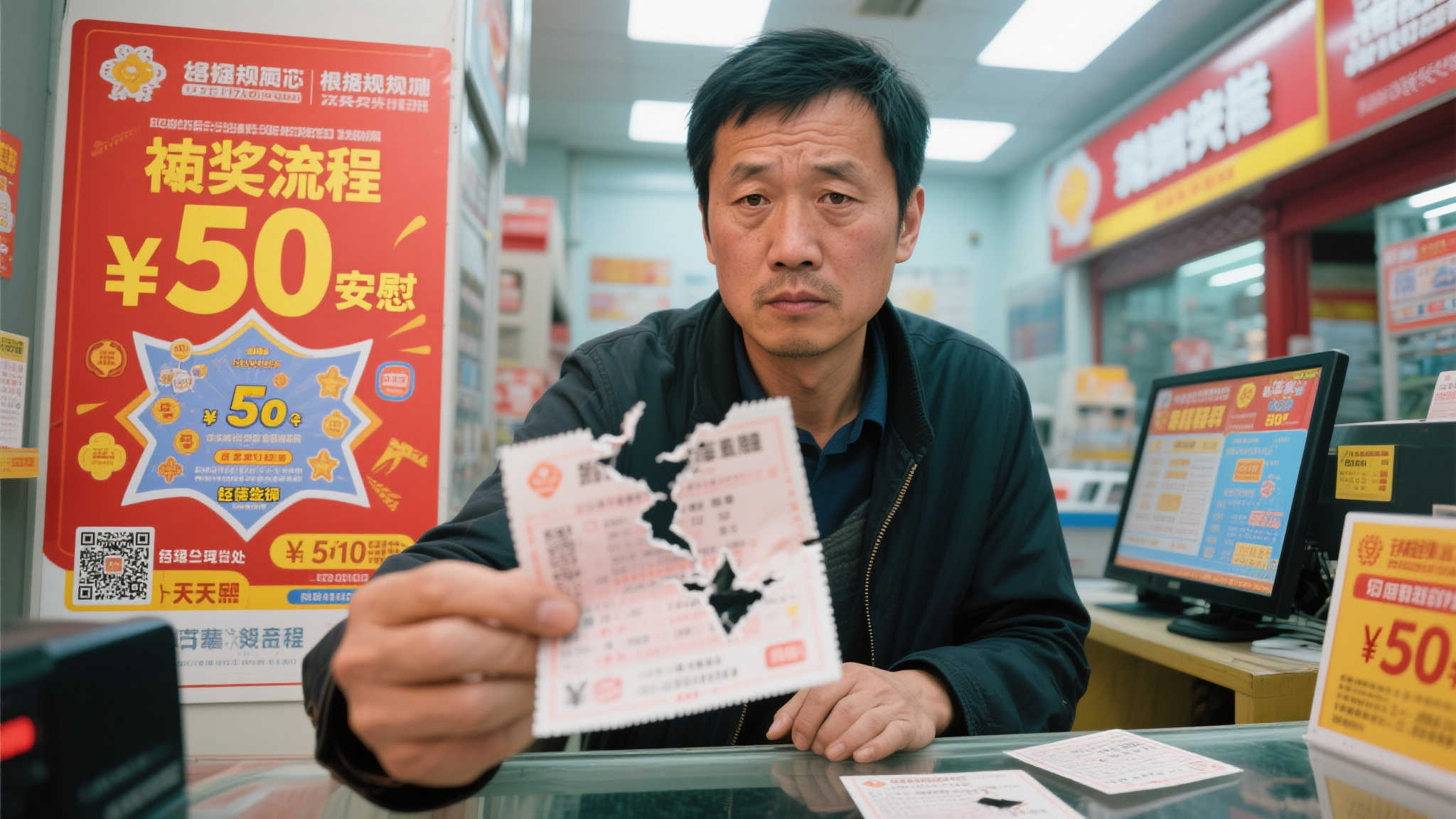 重庆男子中双色球888万,一周后兑奖遭拒,经理:最多给50 重庆男子中双色球888万,一周后兑奖遭拒,经理:最多给50