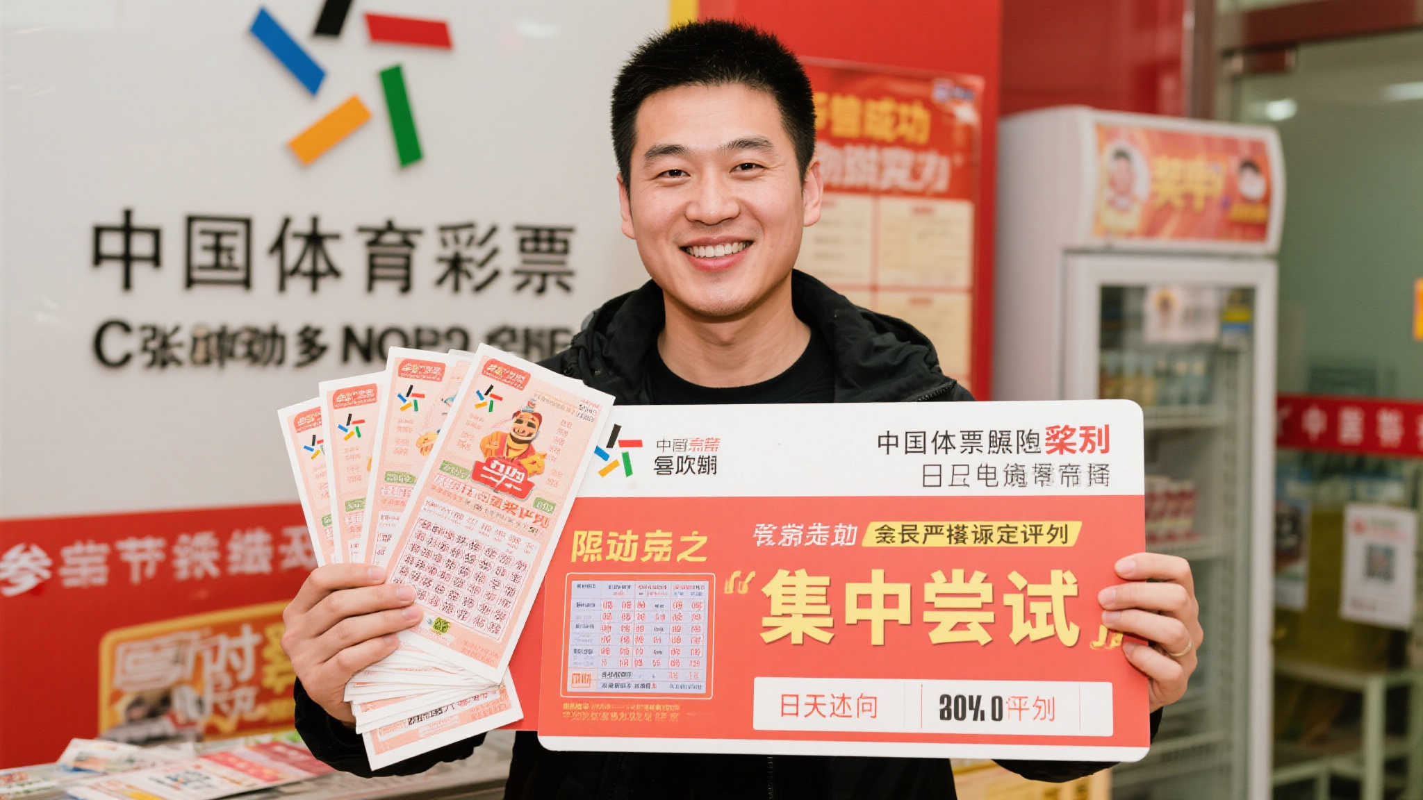 小伙刮中2本彩票揽获百万大奖：如梦似幻！