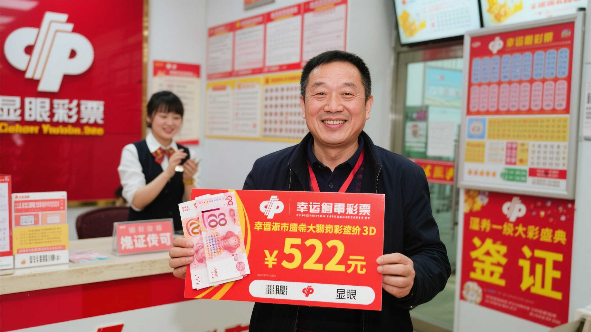 彩民接连命中福彩3D揽获52万，兑奖时被工作人员一眼识破