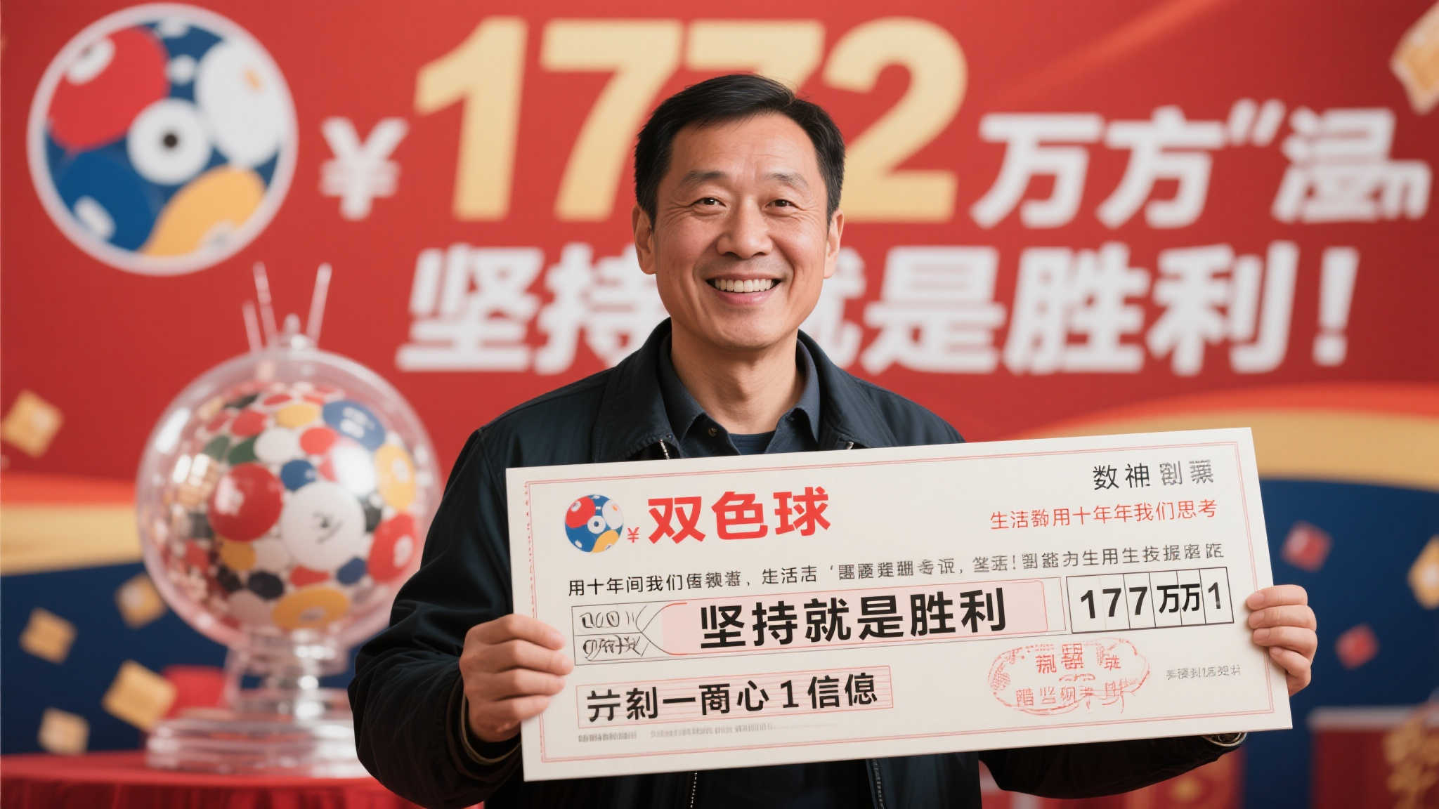 彩民坚持机选10年揽双色球768万，刷短视频意外发现中奖喜讯