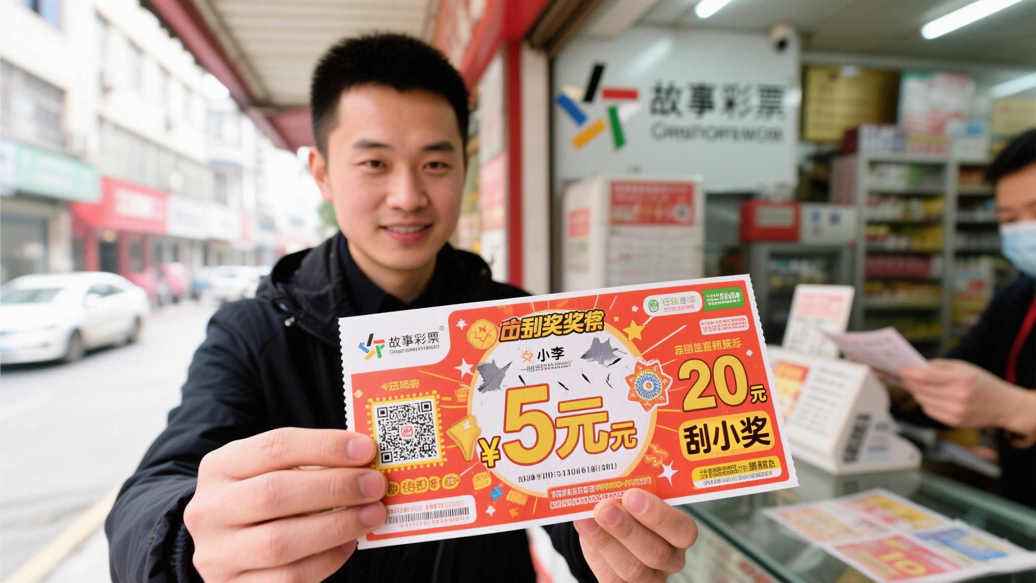 幸运男子刮中5万大奖,意外之喜促成奇缘 幸运男子刮中5万大奖,意外之喜促成奇缘