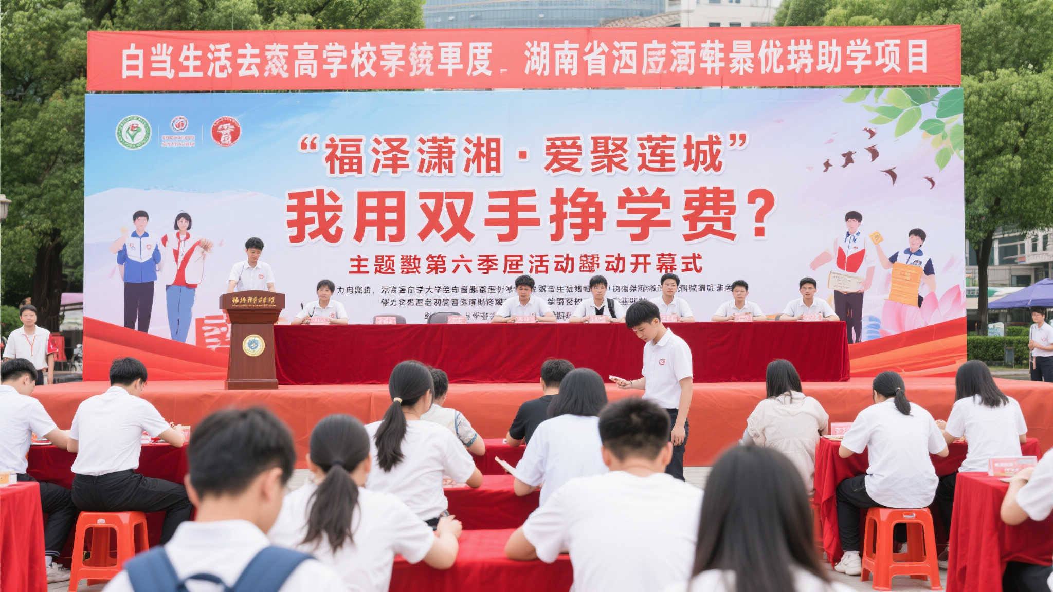 助学行动再次启航:福泽潇湘与爱心齐聚莲城 助学行动再次启航:福泽潇湘与爱心齐聚莲城