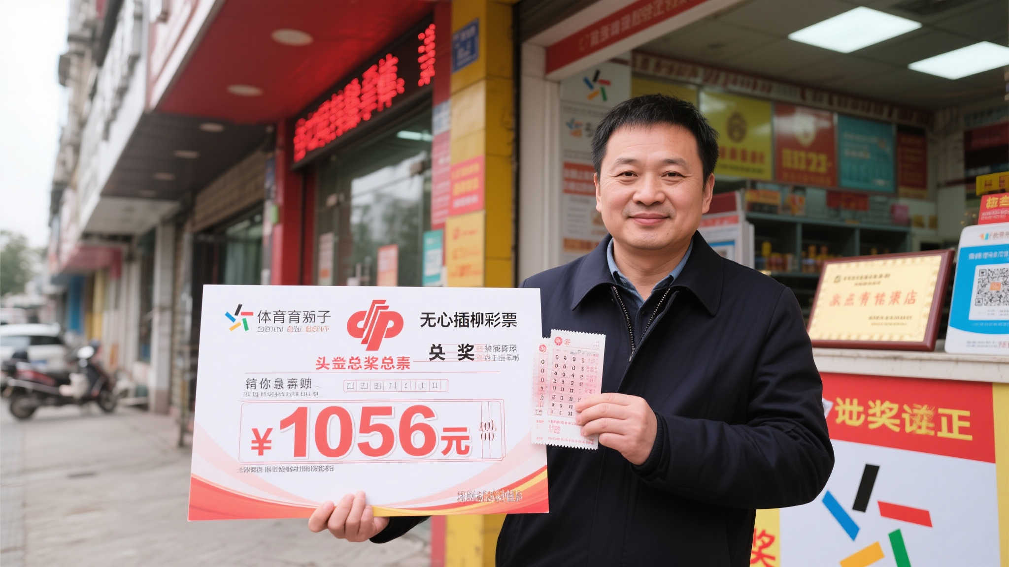 商人淡然面对体彩1056万大奖 工作优先出差途中顺路兑奖 商人淡然面对体彩1056万大奖 工作优先出差途中顺路兑奖