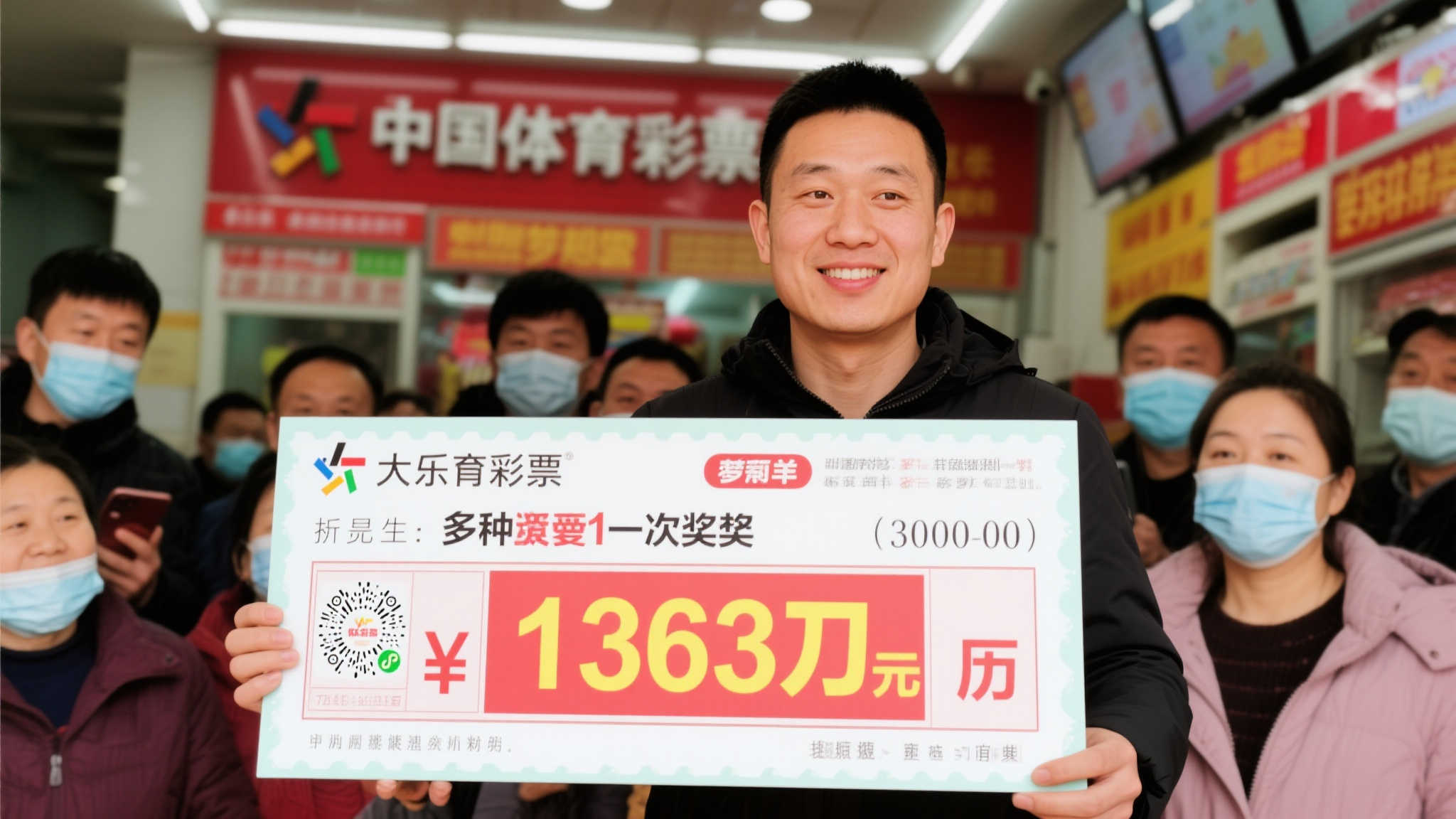 男子意外中1363万大奖 销售员提醒后才恍然大悟 男子意外中1363万大奖 销售员提醒后才恍然大悟