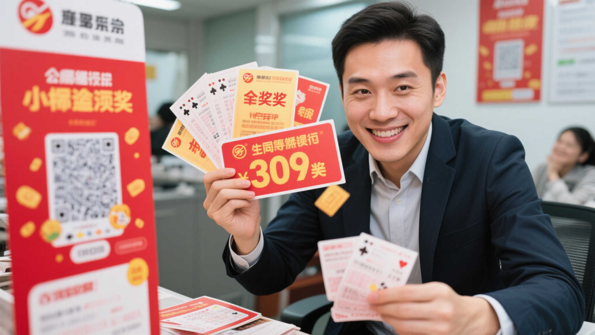 上班族6元随机彩票喜中双色球557万 打算回乡建梦中家园