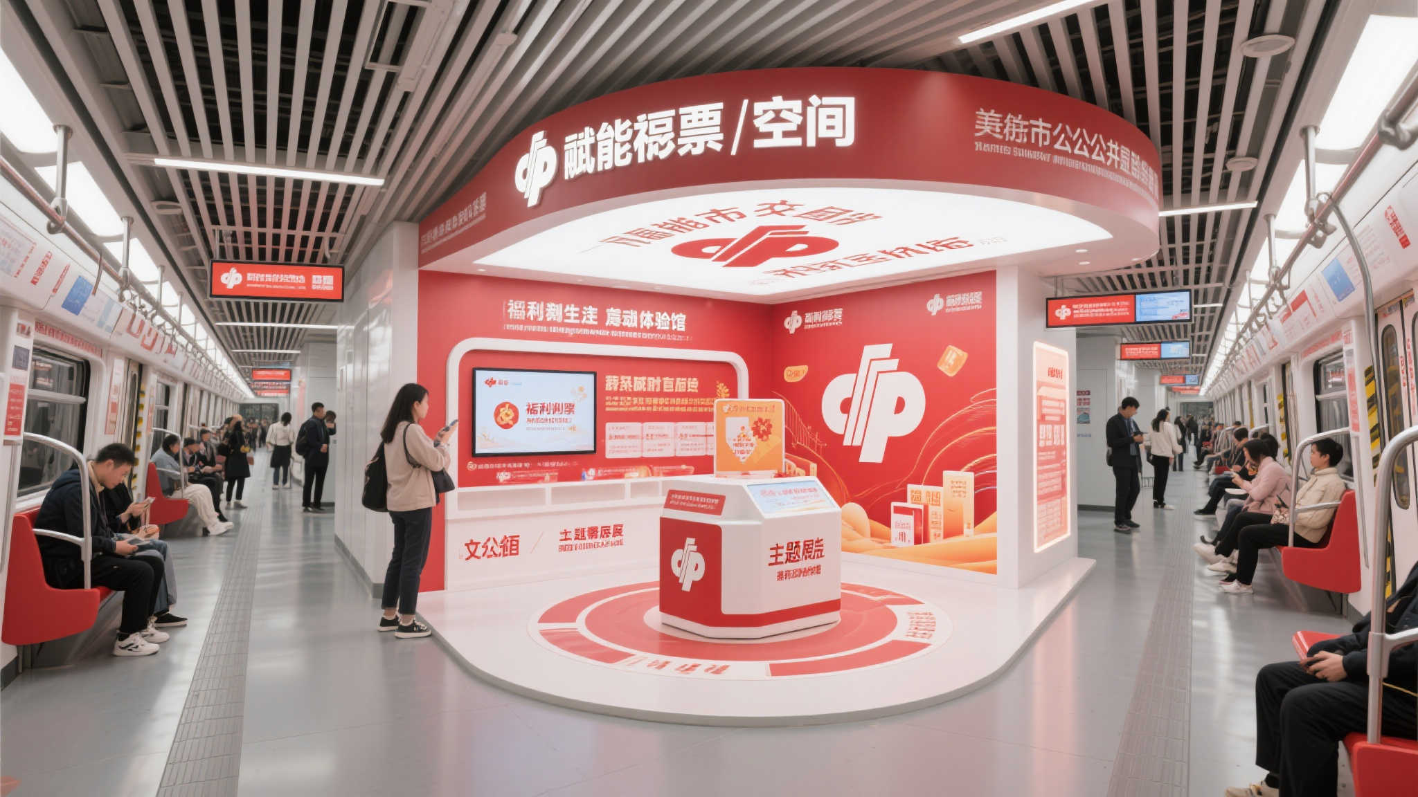 地铁线路中的福彩文化空间打造 地铁线路中的福彩文化空间打造