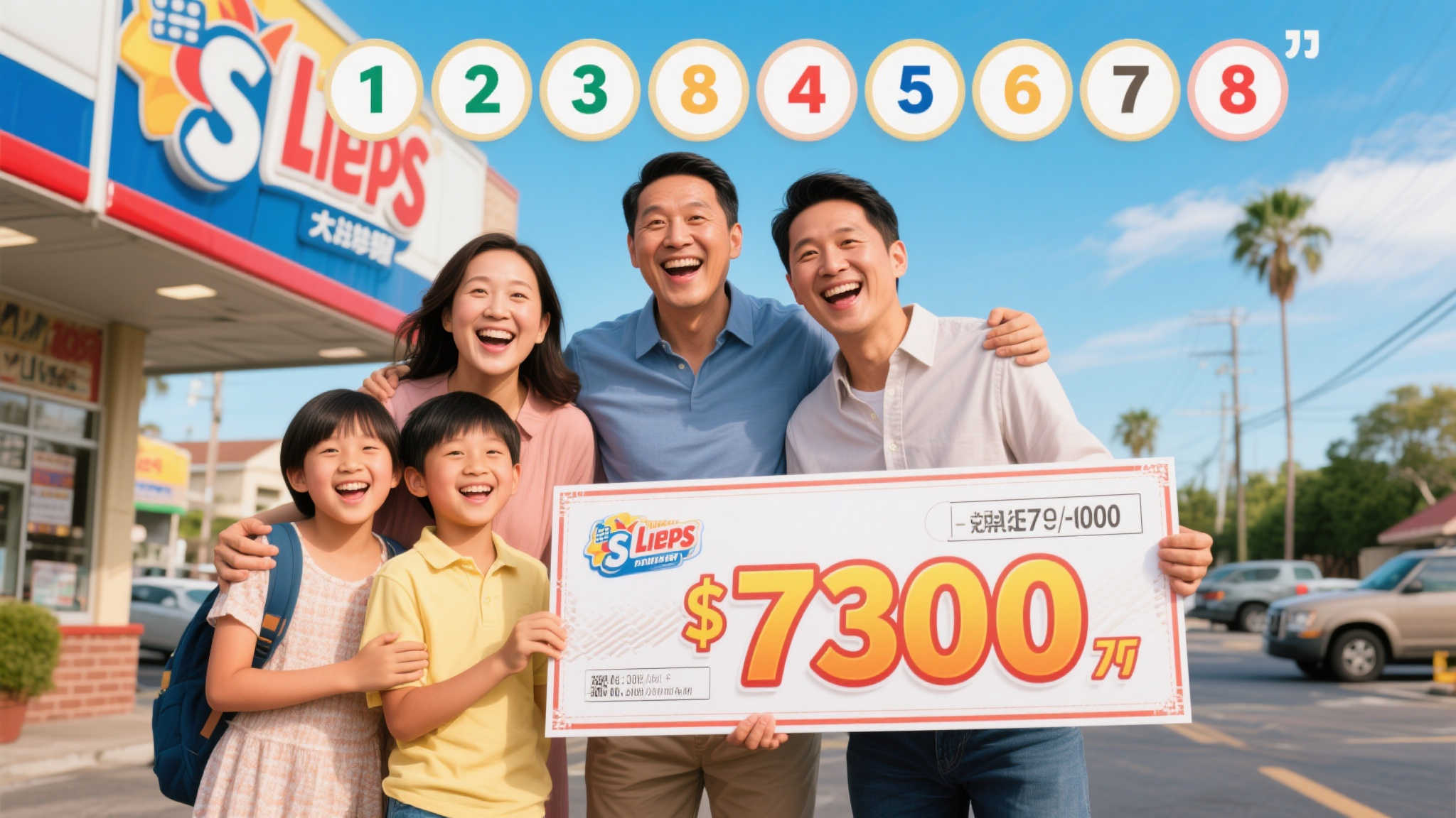 一家四口凭生日号码喜中大乐透730万 计划全家共享旅行 一家四口凭生日号码喜中大乐透730万 计划全家共享旅行