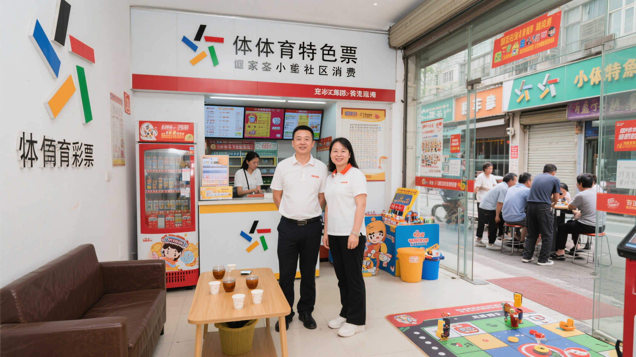 烟花三月游扬州，乐小星带你探访体彩特色网点”系列一：扬州体彩主题店，见证年轻夫妻的创业故事