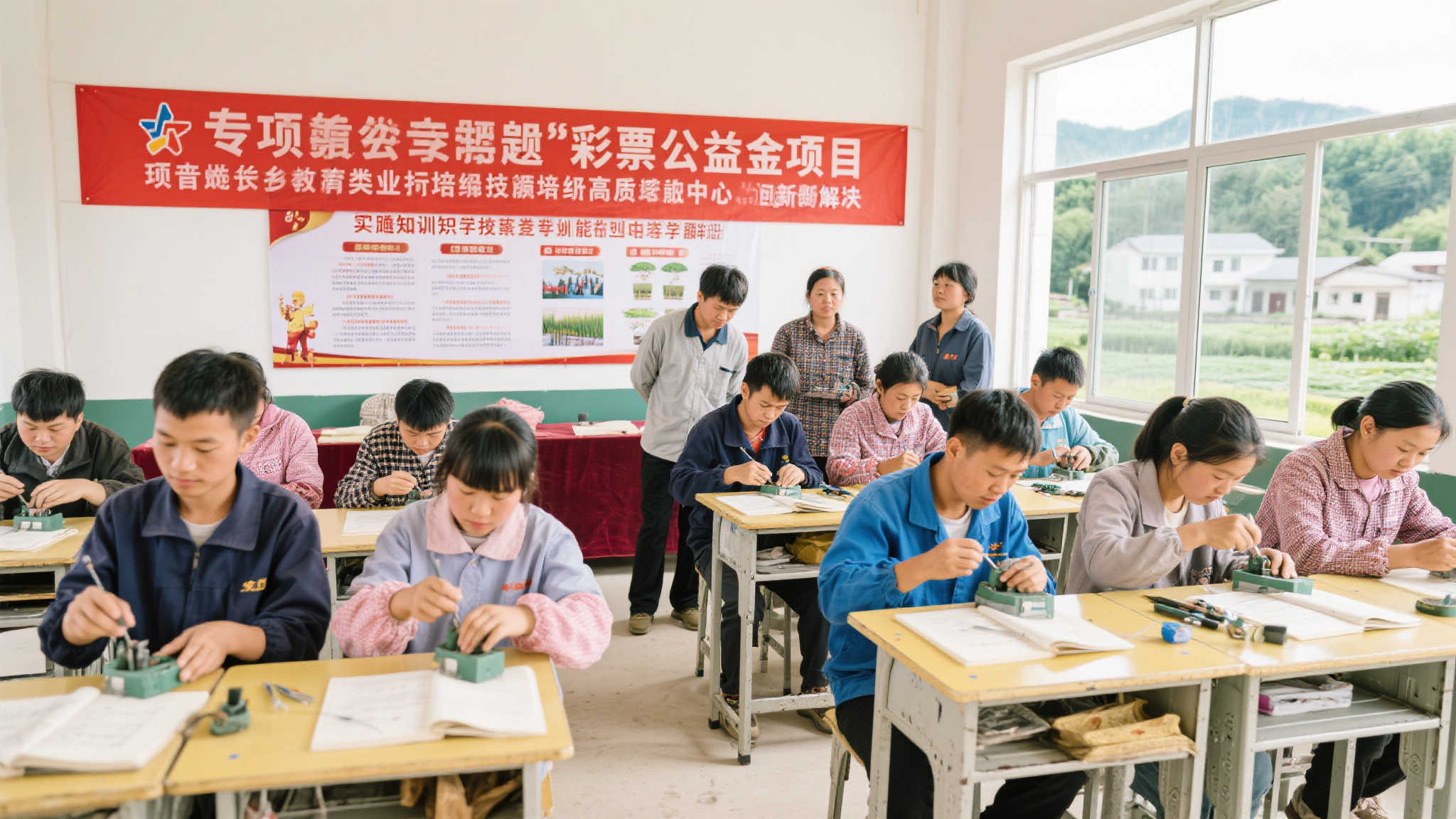 公益彩票助力乡村：培养技能人才，推进振兴发展