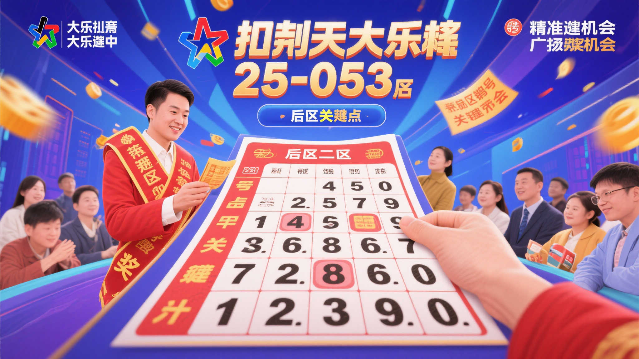 25-053期大乐透：后区二码锁定大区潜力号
