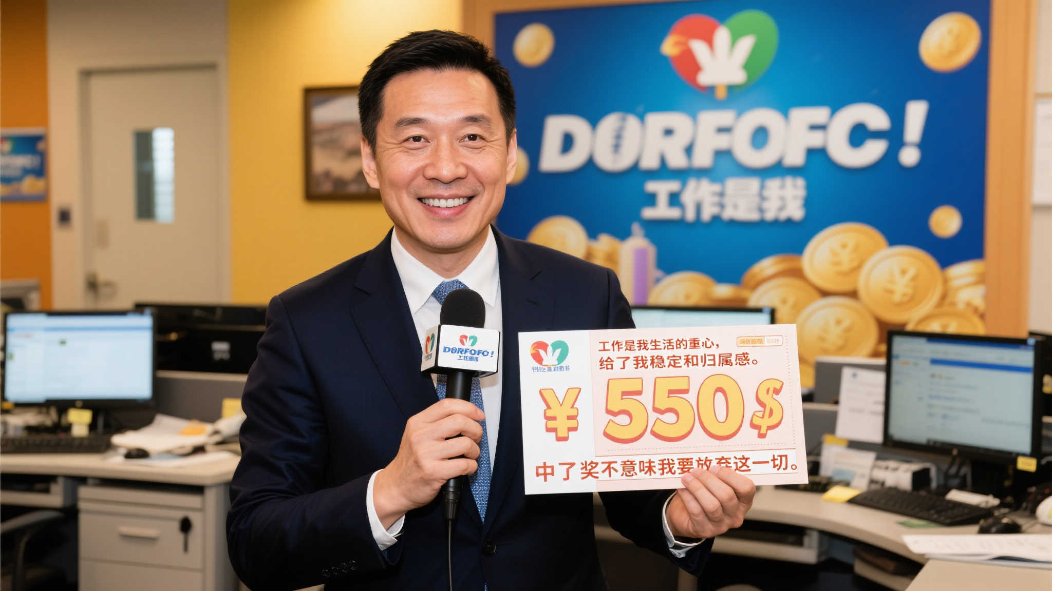 上班族喜中6870万大奖仍坚守岗位 慷慨资助困苦亲友